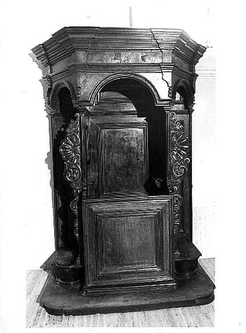 confessionale - ambito Italia meridionale (ultimo quarto sec. XIX)