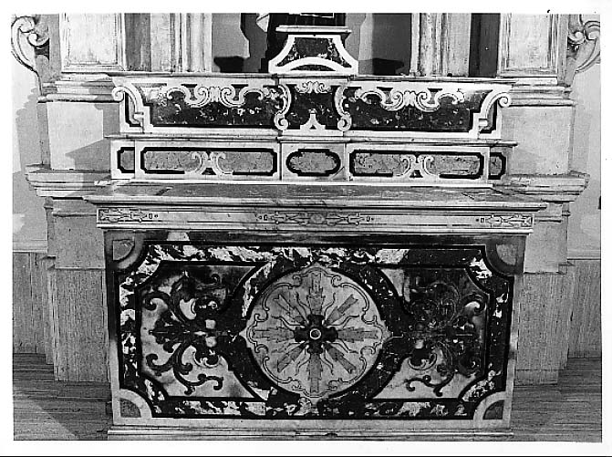 altare - ambito Italia meridionale (prima metà sec. XVIII)