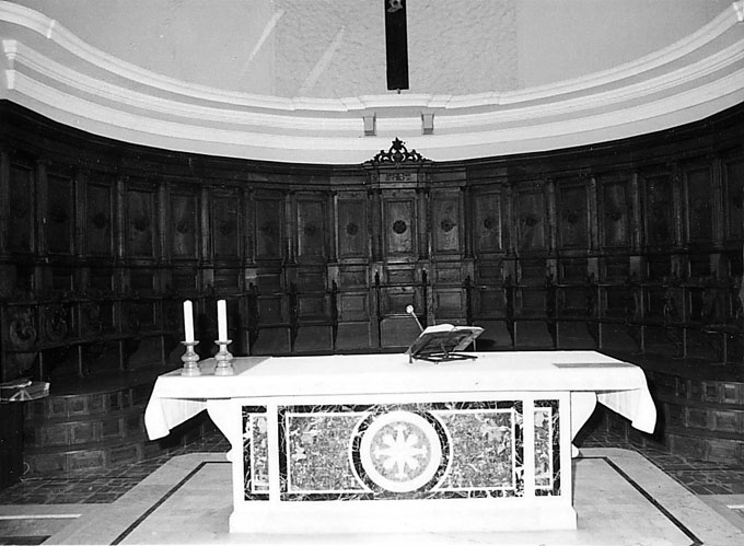 stalli del coro di Stanca Donato (e aiuti) (sec. XIX)