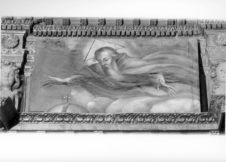 Dio Padre benedicente (dipinto) - ambito Italia meridionale (seconda metà sec. XVIII)