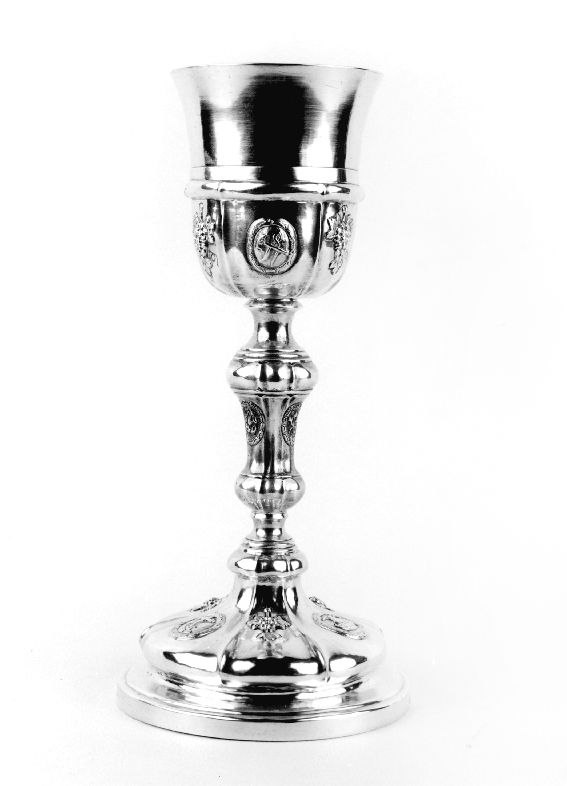 simboli della passione (calice) - manifattura napoletana (sec. XIX)