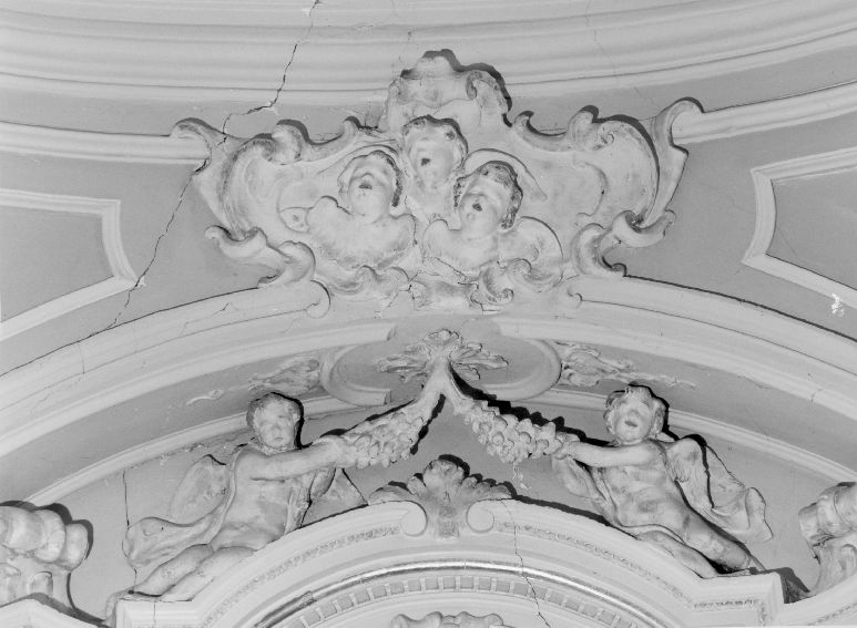 angeli (decorazione plastica) - ambito Italia meridionale (secc. XVIII/ XIX)