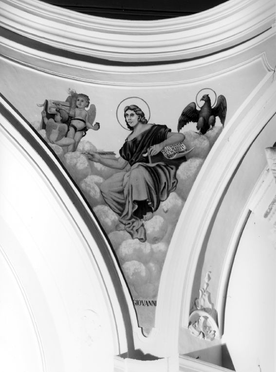 San Giovanni Evangelista (dipinto) di Fago Domenico (sec. XX)