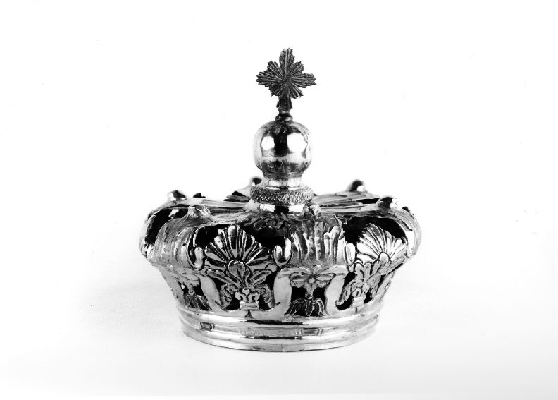 corona da statua - ambito napoletano (prima metà sec. XIX)