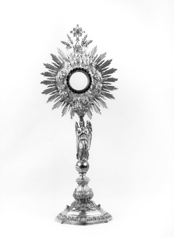 angelo (ostensorio - a raggiera) di Pane Gennaro (sec. XIX)