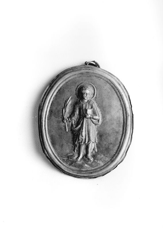 San Quirico (medaglione) - ambito Italia meridionale (sec. XIX)