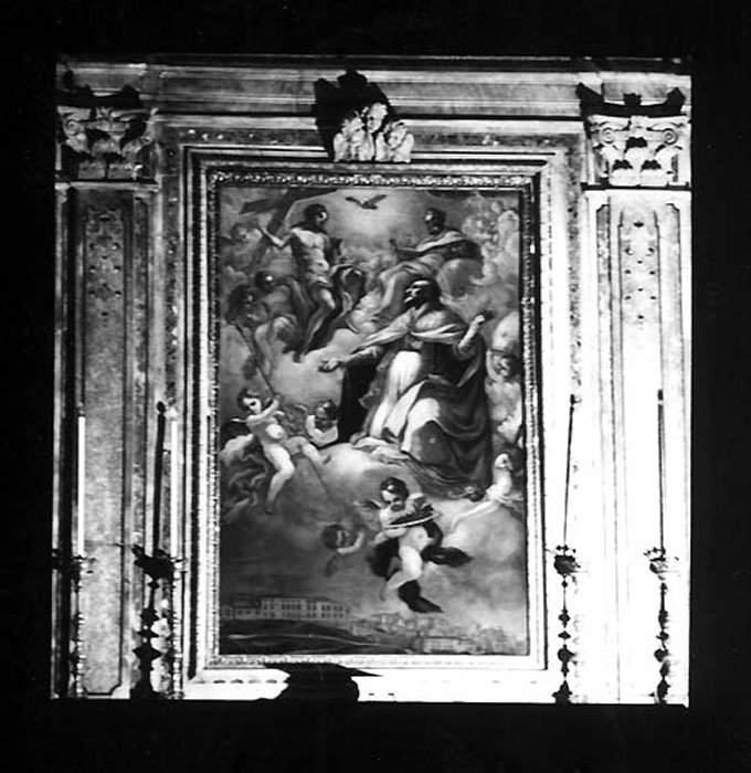 visione di San Marco (dipinto) di De Matteis (bottega) (sec. XVIII)