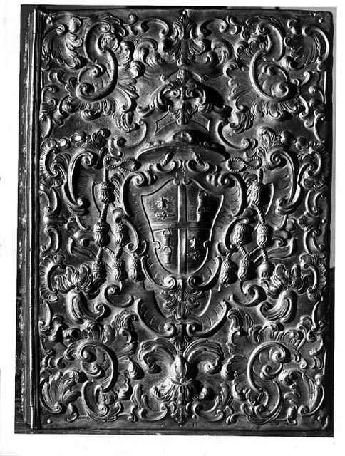 coperta di libro liturgico - ambito napoletano (metà sec. XVIII)