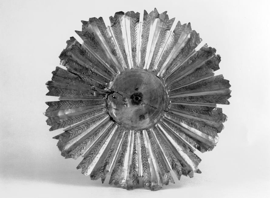 aureola di statua - ambito napoletano (sec. XIX)