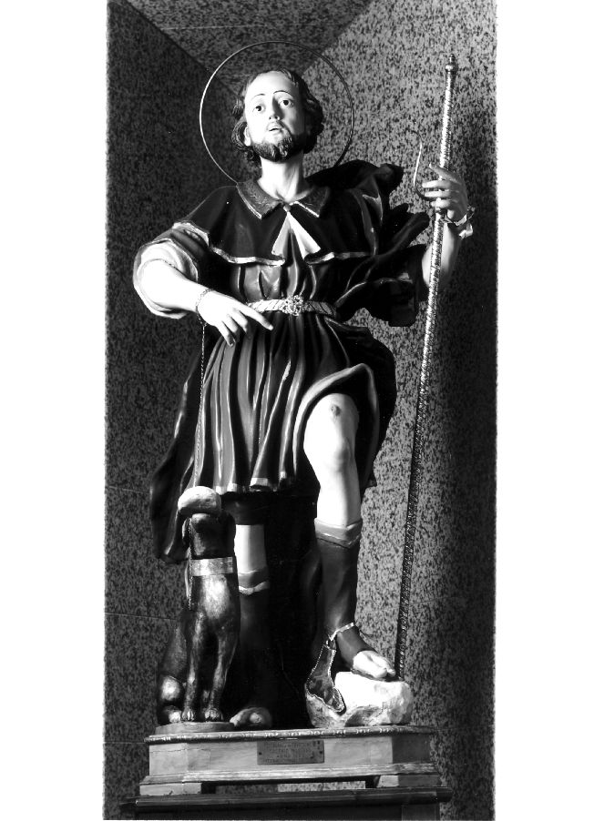 San Rocco (statua) - ambito Italia meridionale (seconda metà sec. XX)