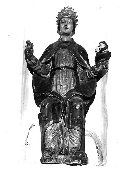 Papa Urbano II (statua) - ambito Italia meridionale (fine/inizio secc. XVI/ XVII)