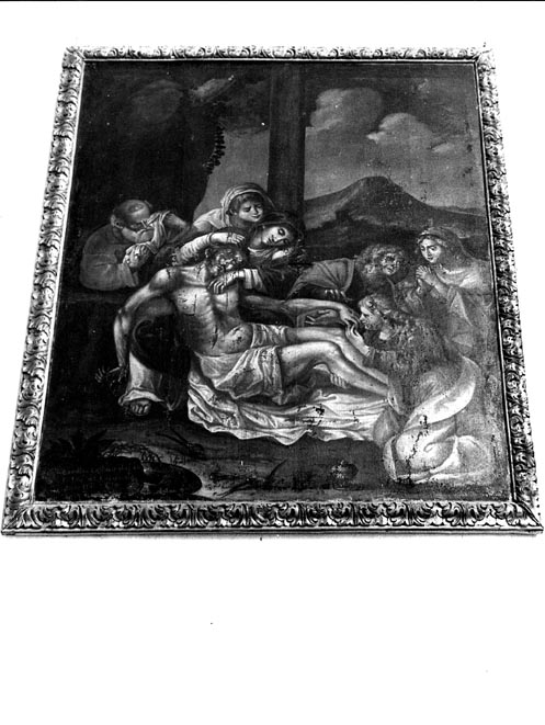 deposizione (dipinto) di Celfano Camillo (sec. XVII)