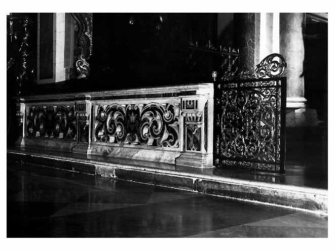 balaustrata - ambito napoletano (sec. XVIII)