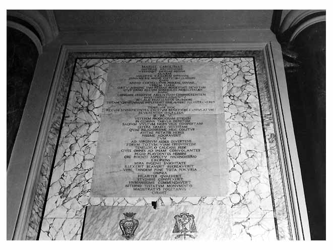 lapide - ambito pugliese (sec. XVIII)