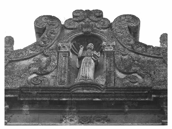 Sant'Agostino (statua) - ambito pugliese (sec. XVIII)