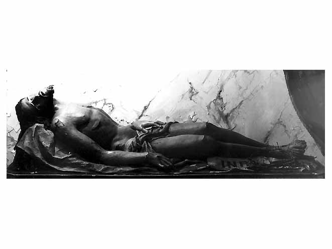 Cristo morto (statua) - produzione Italia meridionale (sec. XIX)