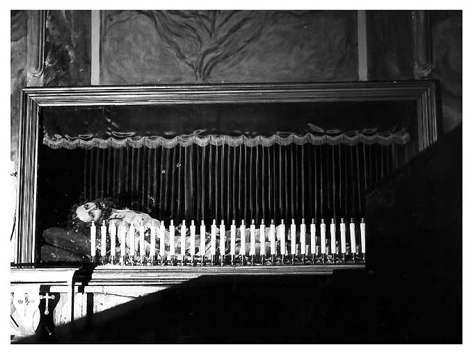 Cristo morto (statua) - ambito pugliese (secc. XIX/ XX)