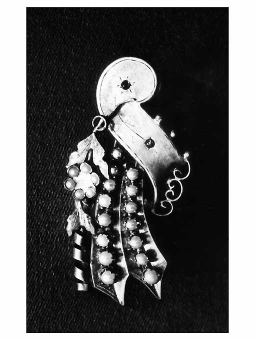 spilla - manifattura pugliese (sec. XIX)