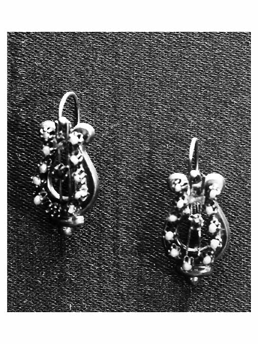 orecchino - manifattura pugliese (sec. XX)