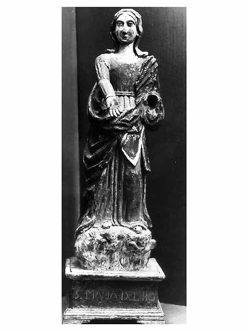 Maria Vergine (statuetta) - ambito pugliese (sec. XIV)