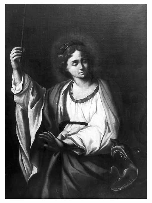 Santa Margherita d'Antiochia (dipinto) - ambito napoletano (sec. XVII)