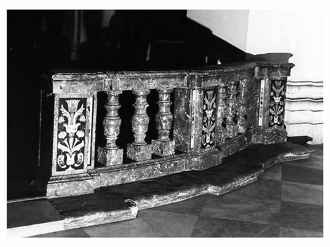 balaustrata - ambito napoletano (sec. XVIII)