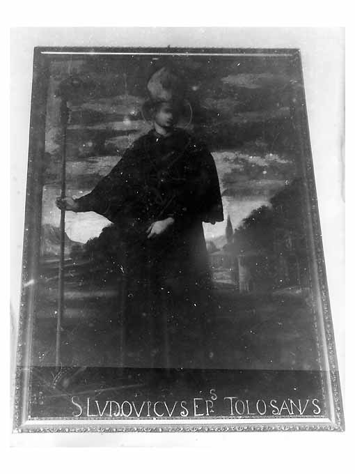 San Ludovico da Tolosa (dipinto) - ambito pugliese (sec. XVIII)