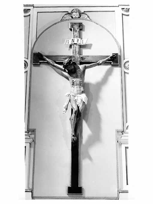 Cristo crocifisso (scultura) - ambito pugliese (sec. XIX)