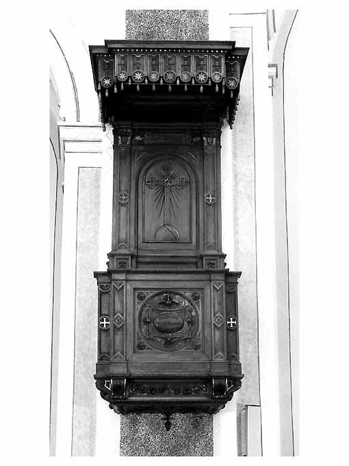 pulpito di Trisciuoglio, De Chiara Vito (sec. XX)