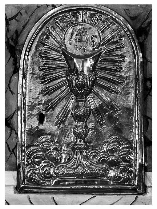 sportello di tabernacolo - ambito napoletano (sec. XVIII)