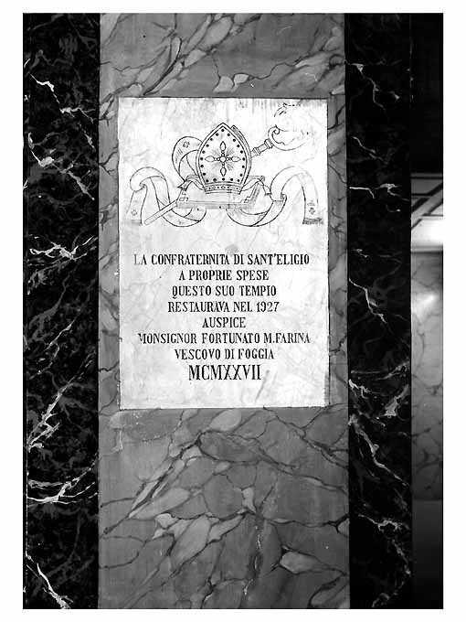 lapide - ambito pugliese (sec. XX)