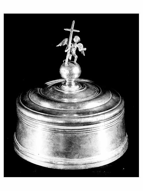 teca eucaristica - manifattura napoletana (sec. XIX)