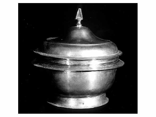 teca eucaristica - manifattura napoletana (sec. XIX)