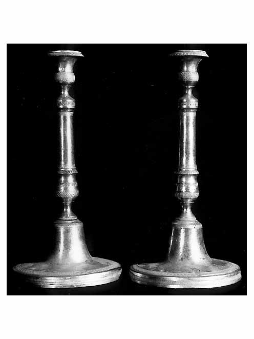 candeliere, serie - ambito napoletano (sec. XIX)