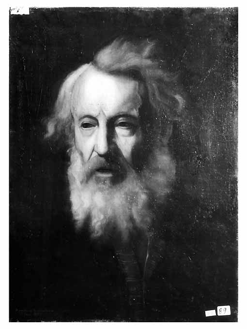 Ritratto di vecchio, ritratto di vecchio (dipinto, opera isolata) di Santollino Annibale (sec. XIX)