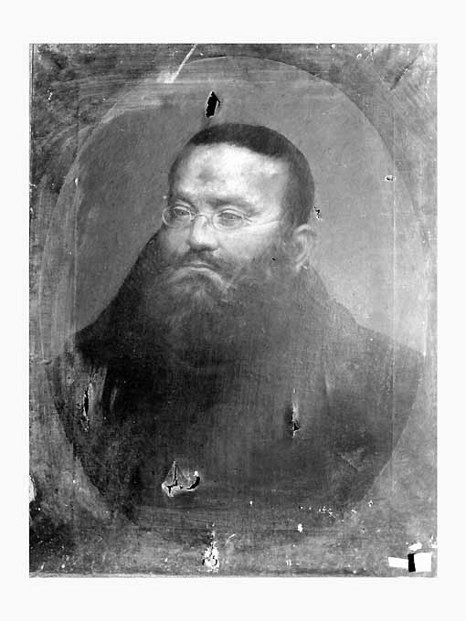 ritratto di monaco (dipinto, opera isolata) - ambito Italia meridionale (prima metà sec. XIX)