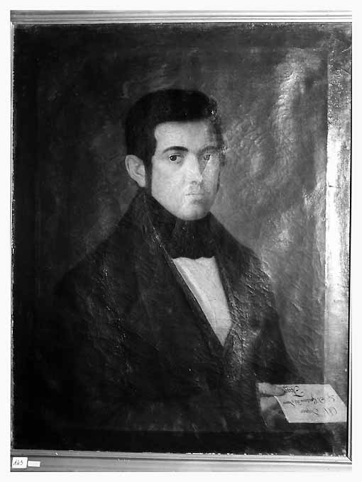 ritratto di Gaetano del Sonno (dipinto, opera isolata) - ambito pugliese (prima metà sec. XIX)