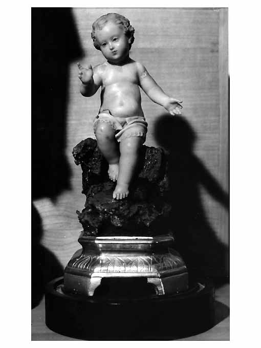 Gesù Bambino (statua, opera isolata) - ambito Italia meridionale (prima metà sec. XIX)