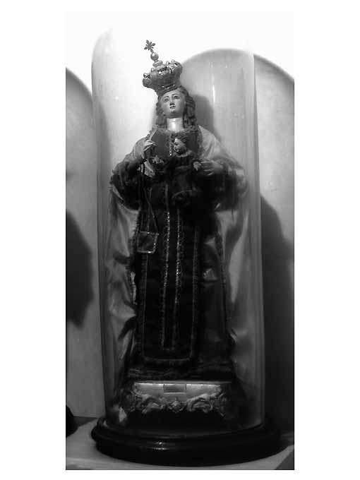 Madonna del Carmelo (statua, opera isolata) - ambito Italia meridionale (seconda metà sec. XVIII)