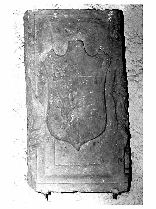 stemma gentilizio (rilievo, opera isolata) - ambito pugliese (sec. XVII)