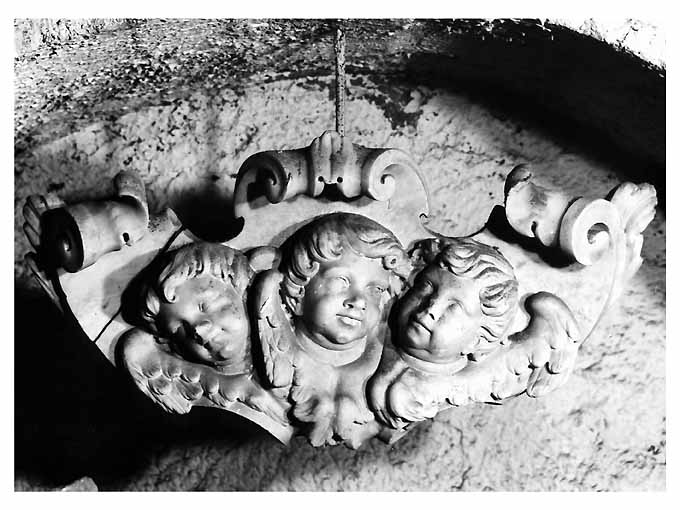 cherubini (rilievo, frammento) - ambito Italia meridionale (sec. XVIII)
