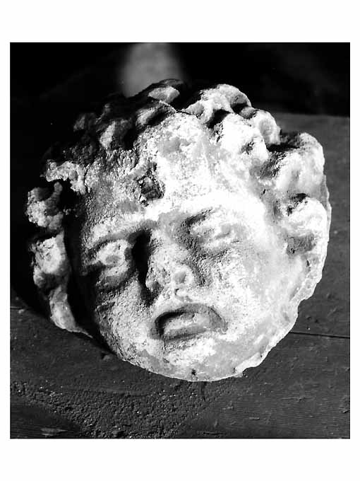 cherubino (rilievo, frammento) - ambito pugliese (sec. XVIII)