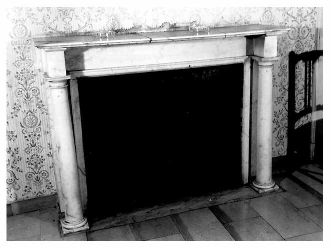 mostra di camino - ambito Italia meridionale (primo quarto sec. XIX)