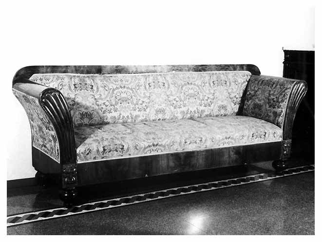 divano, coppia - ambito pugliese (seconda metà sec. XIX)