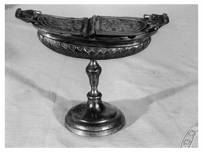 navicella portaincenso - manifattura Italia meridionale (prima metà sec. XIX)