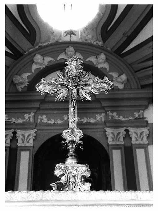 croce d'altare - manifattura Italia meridionale (prima metà sec. XIX)