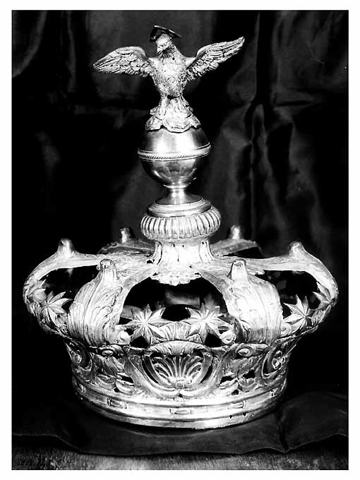 corona da statua - manifattura Italia meridionale (sec. XIX)