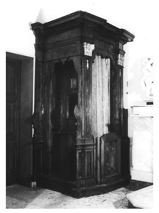 confessionale, serie - manifattura pugliese (seconda metà sec. XVIII)