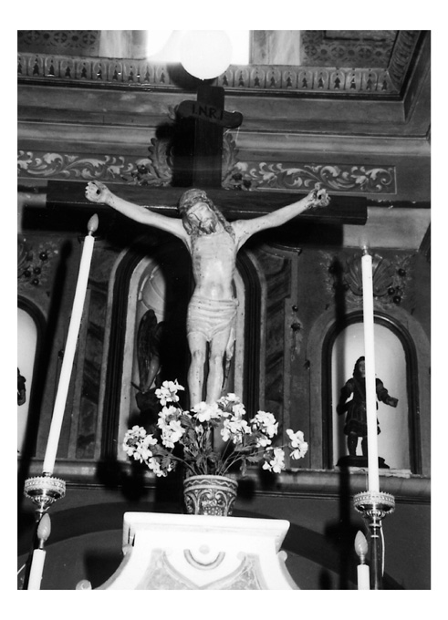 Cristo crocifisso (scultura) - ambito napoletano (sec. XIX)