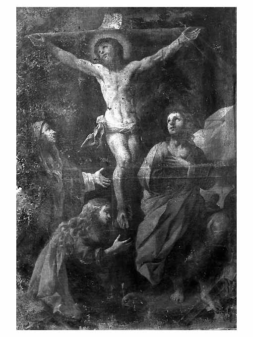 crocifissione (dipinto) di Abbate Gennaro (sec. XVIII)